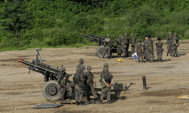 South Korean military exercises