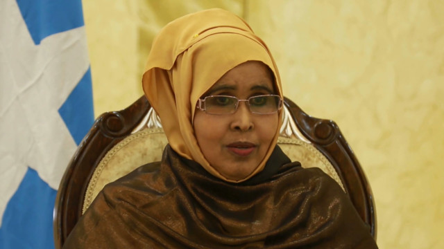 Somalia's First Lady Zahra Oman Hassan