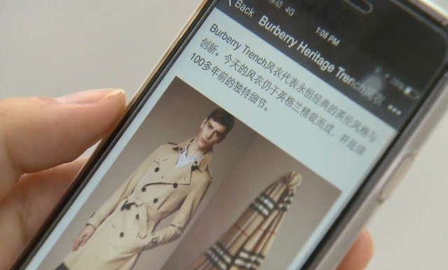 Luxury brands tap into social media to reach Chinese customer