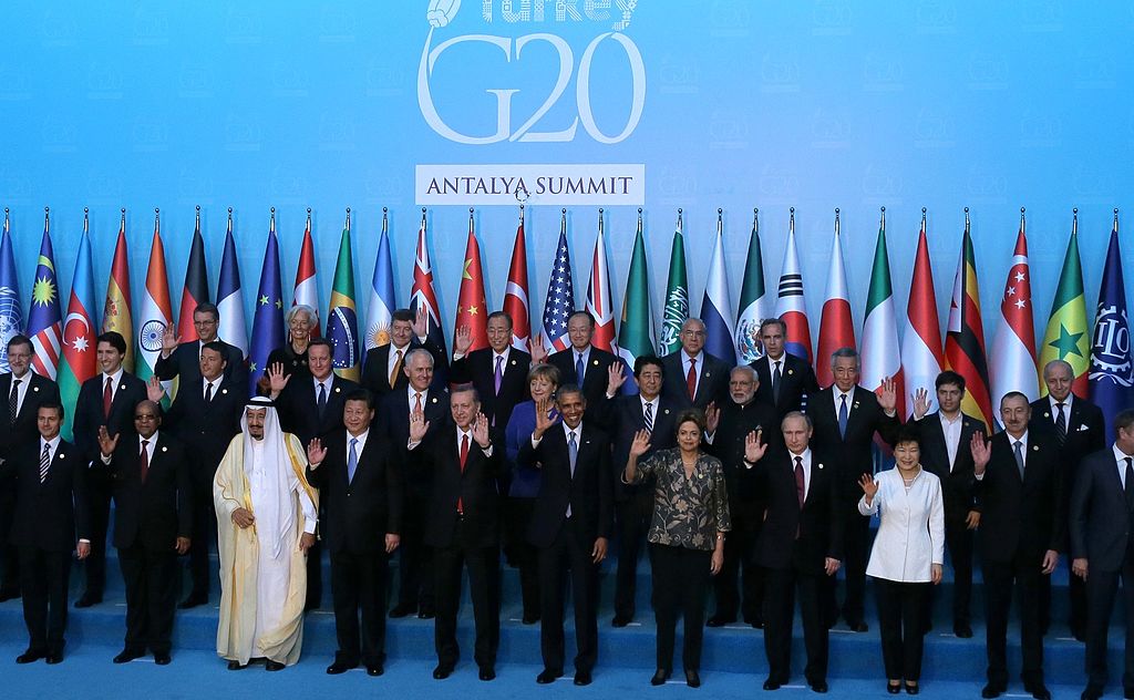 Photo of the 2016 G20 summit in Turkey (www.kremlin.ru)