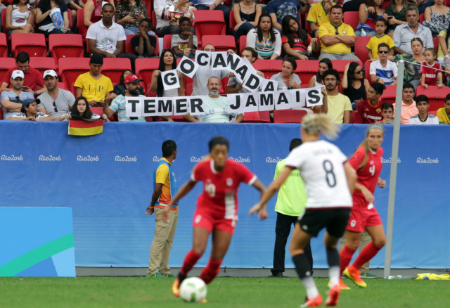 Rio Olympics Stadium Protest Ban
