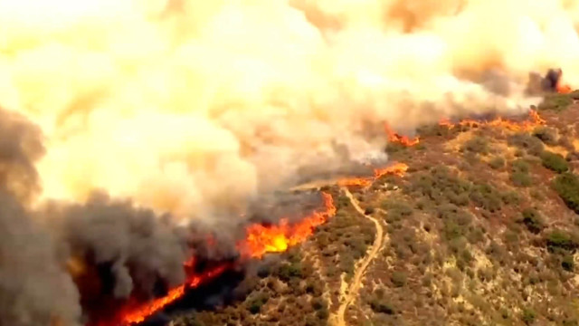 Tough conditions make California's Blue Cut fire hard to contain