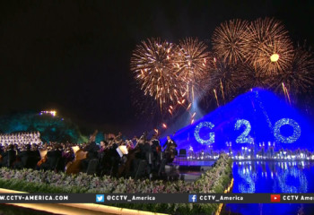 G20 Summit gala includes music, dancing and fireworks