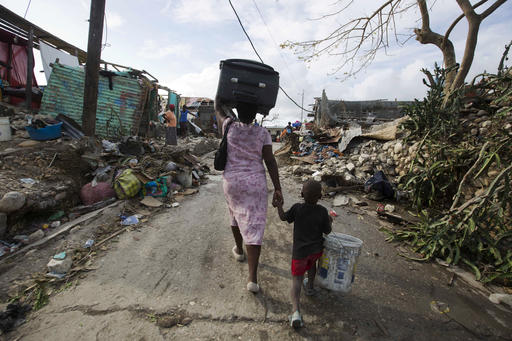 APTOPIX Haiti Hurricane Matthew