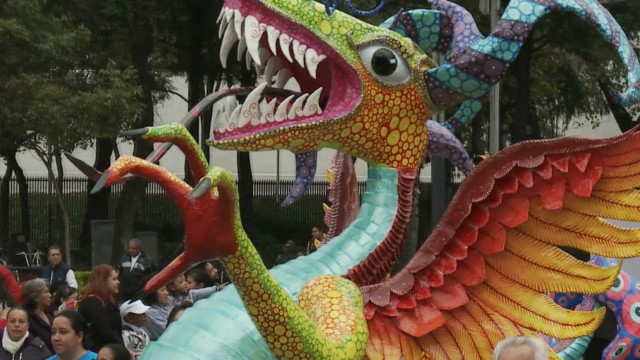 Alebrijes: Mexico City's custom parade showcases traditional folk art