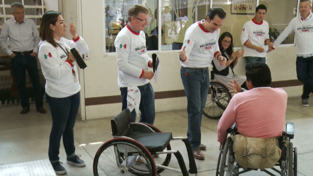 Training and classes offered to Mexico City's wheelchair users