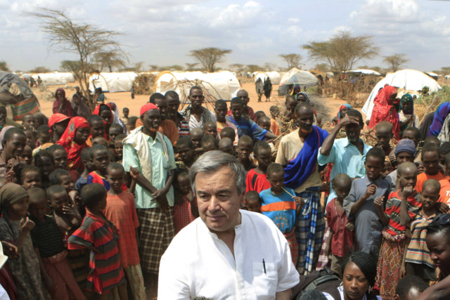 Antonio Guterres in Somalia