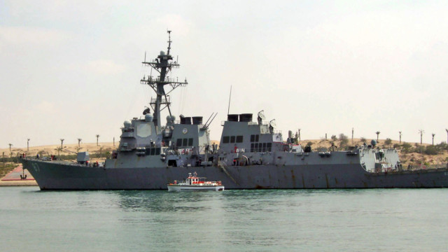 U.S. ship fired on by Yemen