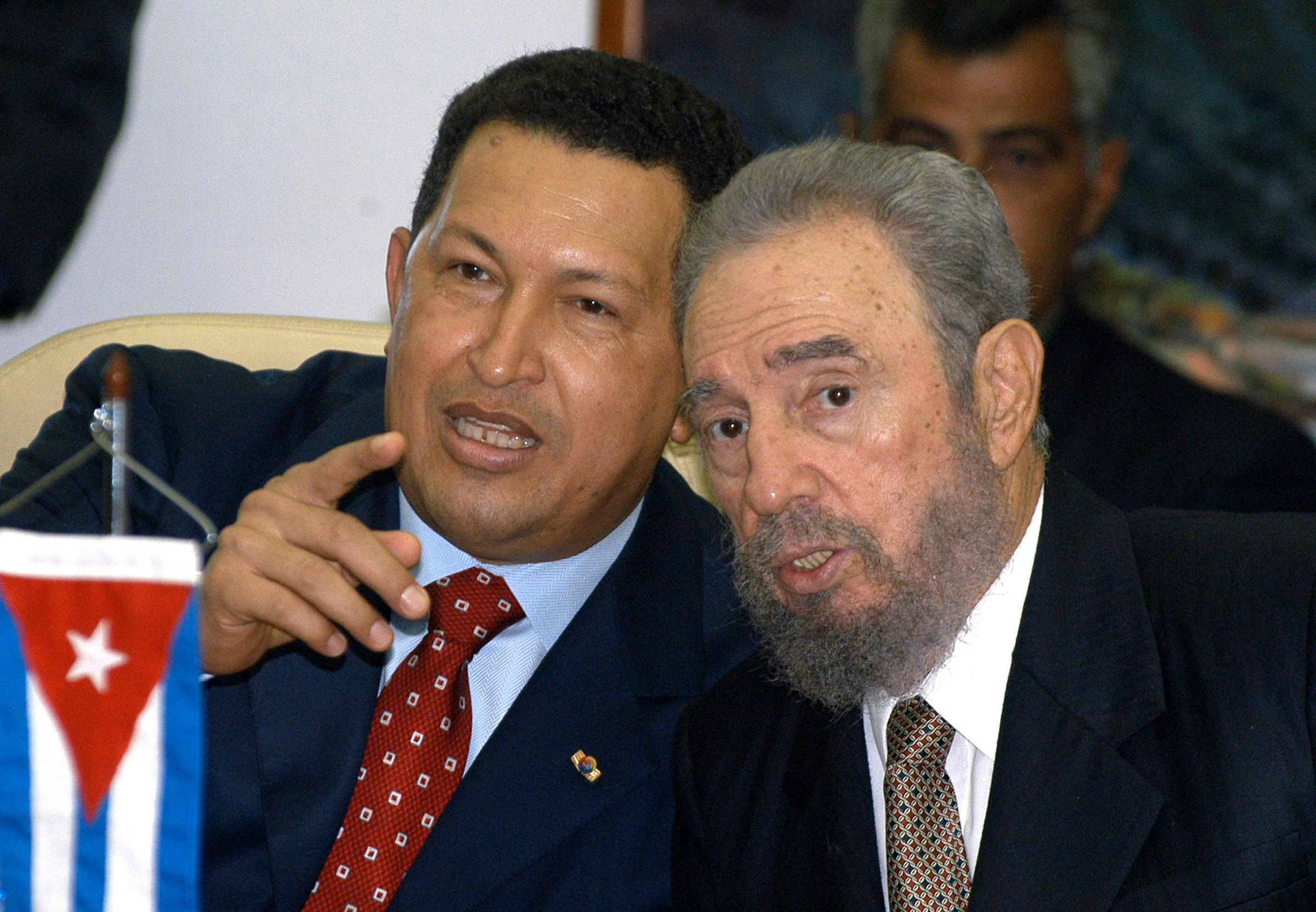 Castro and Chavez