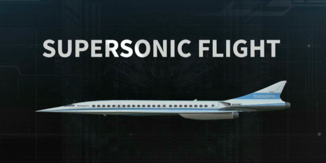 Aerospace company unveils designs for new supersonic jet