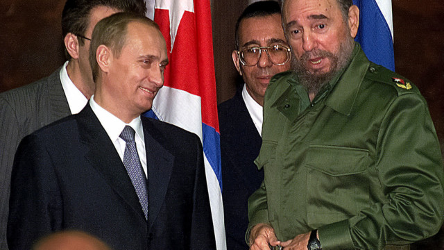 Vladimir Putin,Fidel Castro