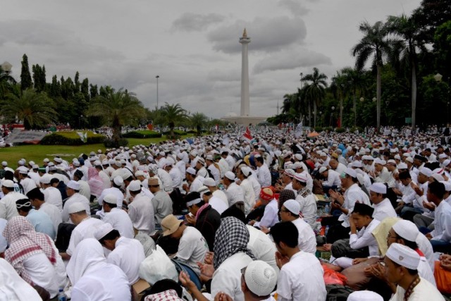 INDONESIA-DEMONSTRATION-RELIGION-ISLAM