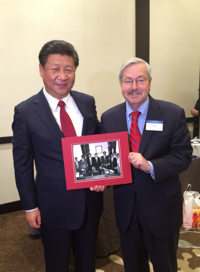 Iowa Governor's Office - Iowa Gov Branstad and Chinese President Xi
