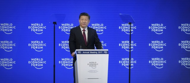 President Xi speaks at the World Economic Forum