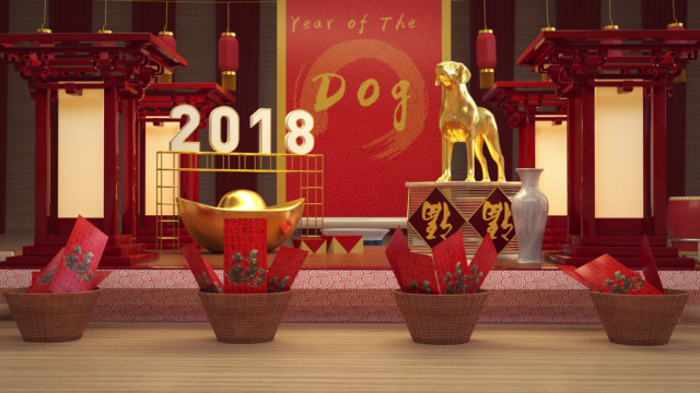 Year of the Dog Chinese New Year