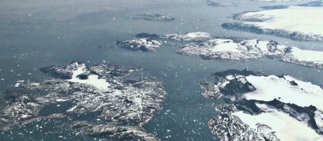 Satellite imagery helps track melting ice and rising sea levels