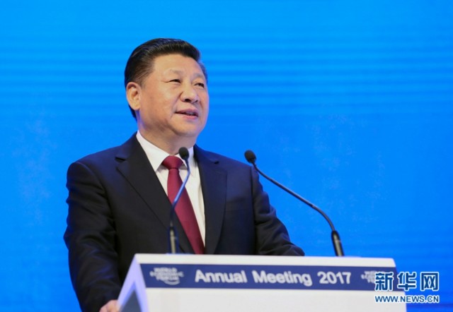 President Xi offers China's economic vision during WEF keynote