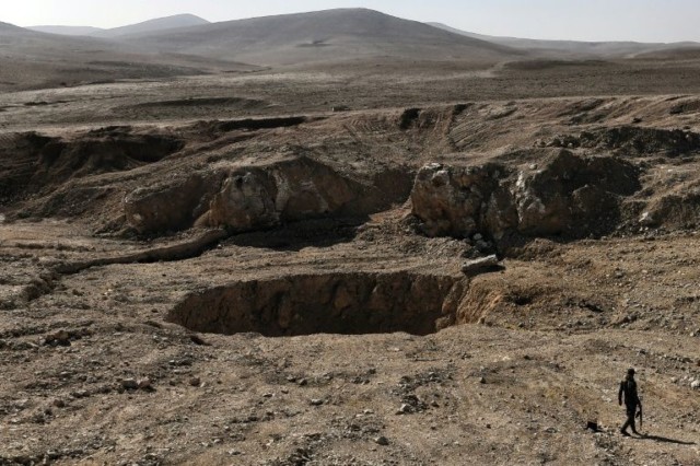 Iraq sinkhole