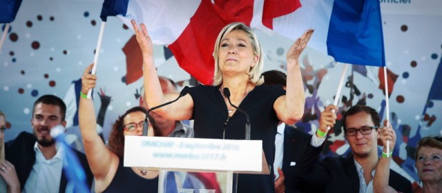 Marine Le Pen runs for President in France