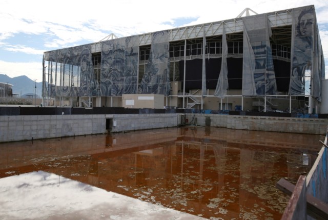 Olympic Aquatics Stadium 6 months later
