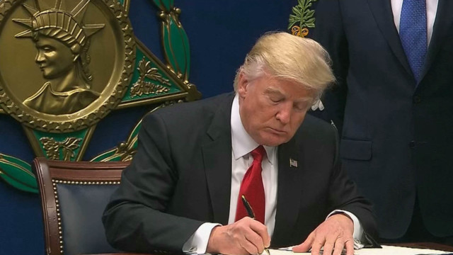Trump says he could issue new executive order on travel ban next week
