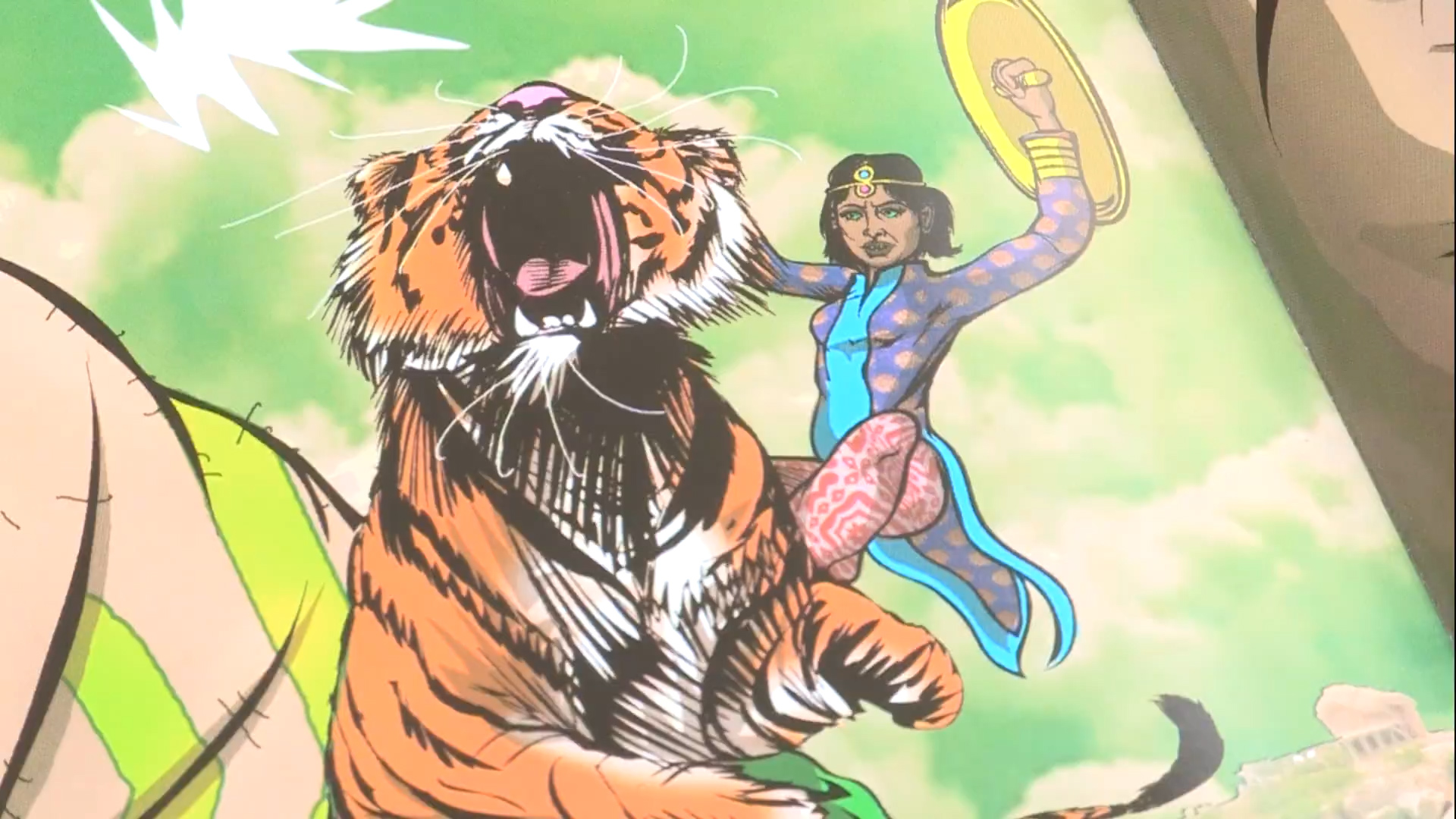 Comic book creator hopes to change minds in India