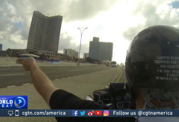 Son of revolutionary leader Che Guevara leads motorcycle tours in Cuba