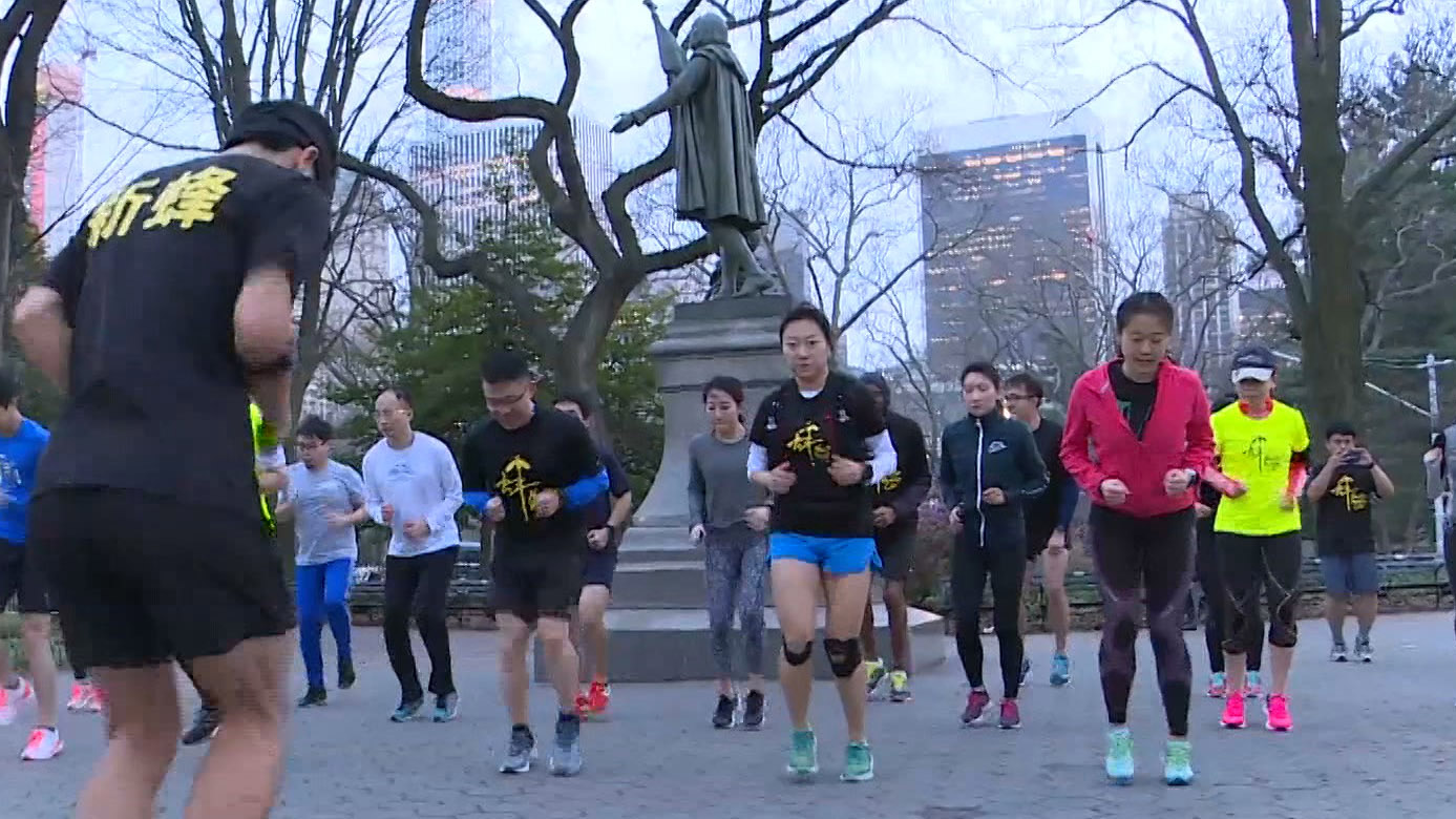 NYC running club attracts Chinese immigrants and builds new community