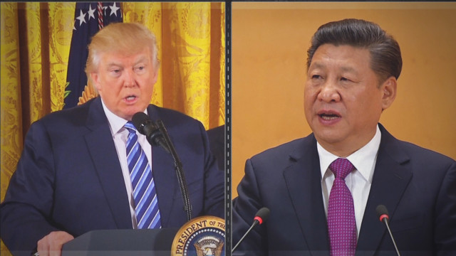 Trump Xi side by side