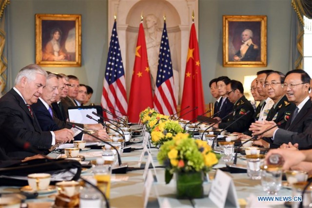 The relevant consensus of the first round of China-US diplomatic and security dialogue