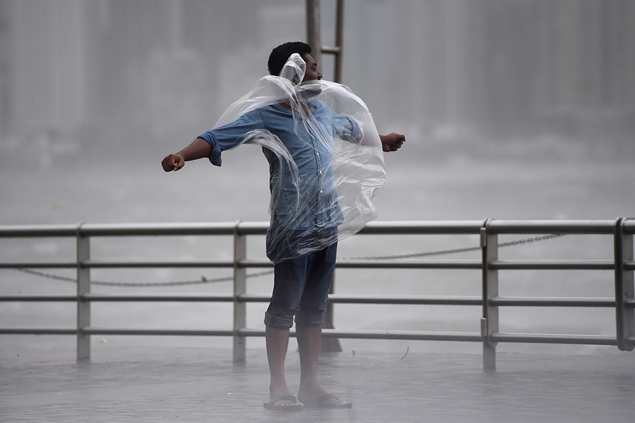 PHOTOS: Hong Kong, Macao recover from deadly Typhoon Hato