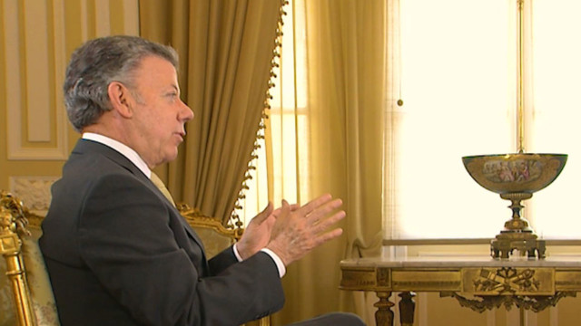 President Santos on post-FARC Colombia and Venezuela's crisis