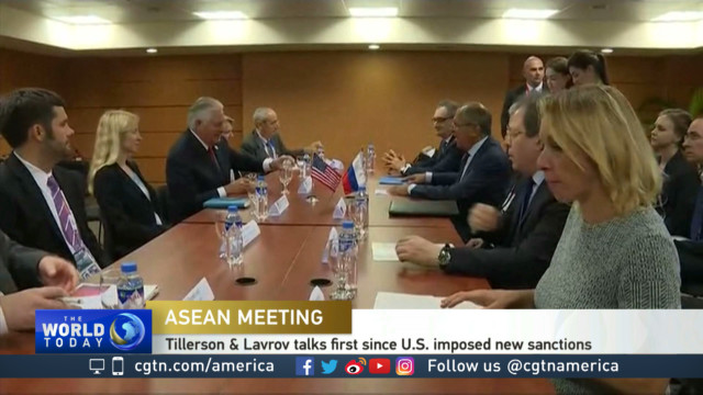Lavrov, Tillerson meet on sidelines of ASEAN forum in Manila