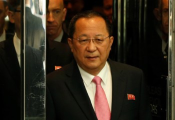 DPRK Minister of Foreign Affairs Ri Yong Ho