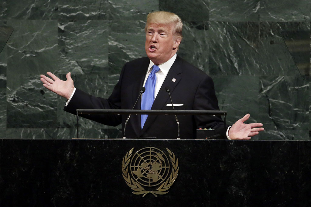 Trump lashes out at DPRK’s “Rocket Man” in UNGA address