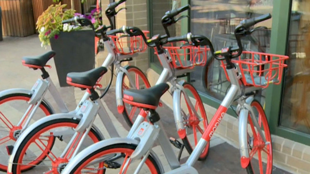 Chinese companies shake up US bike sharing