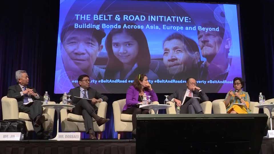 China’s Belt and Road Initiative in spotlight at IMF-World Bank Meetings