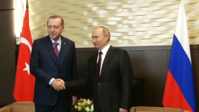 Presidents Putin and Erdogan meet for bilateral talks in Sochi