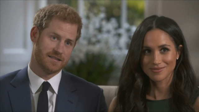 Prince Harry and Meghan Markle discuss their engagement
