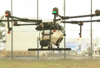 "World's first cargo drone" testing in skies over China
