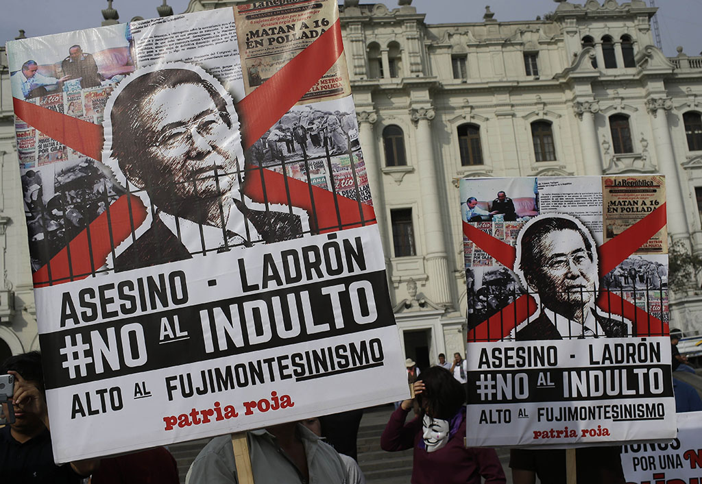 Fujimori asks for forgiveness from ‘disappointed’ Peruvians after pardon
