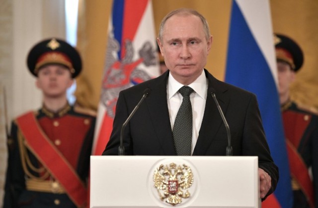 Incumbent Russian Presidential Candidate Vladimir Putin