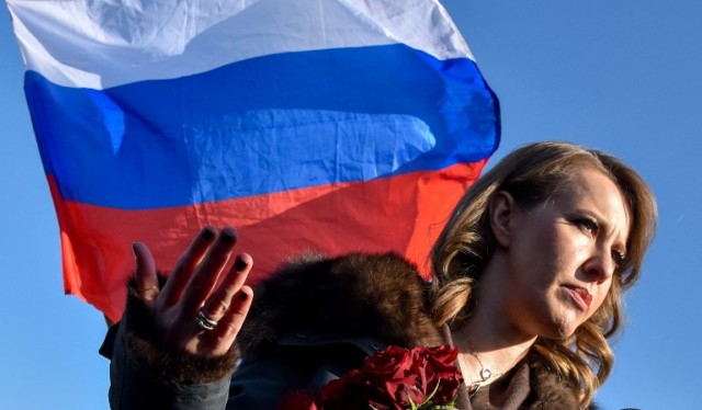 Russian Presidential Candidate Ksenia Sobchak