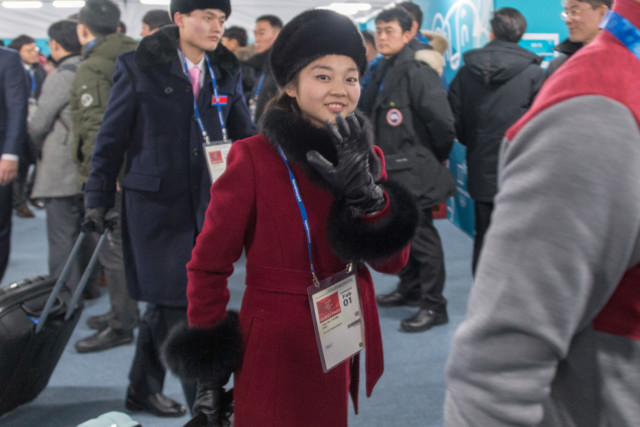 NORTH KOREA DPRK 2018 OLYMPICS ARRIVAL