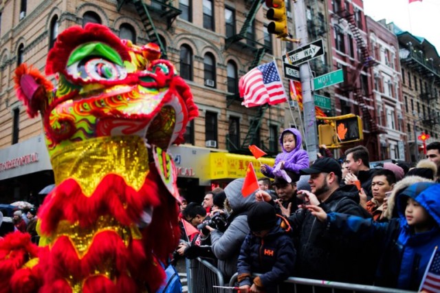Lunar New Year Parade Held In New York City's Chinatown