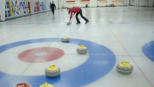 Olympic sport of curling combines fitness and finesse