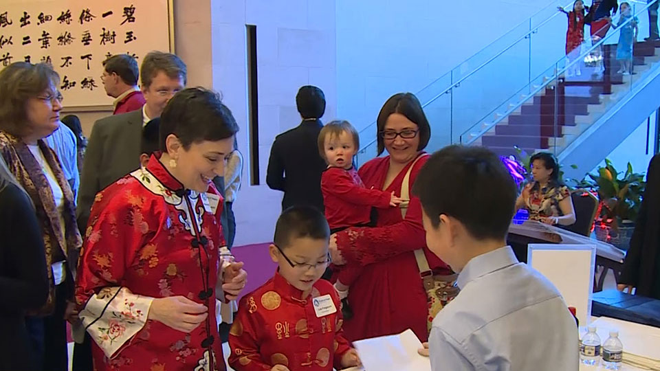 US families with adopted Chinese children kick off Lunar New Year in DC
