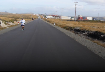 Southernmost marathon in the world brings runners together
