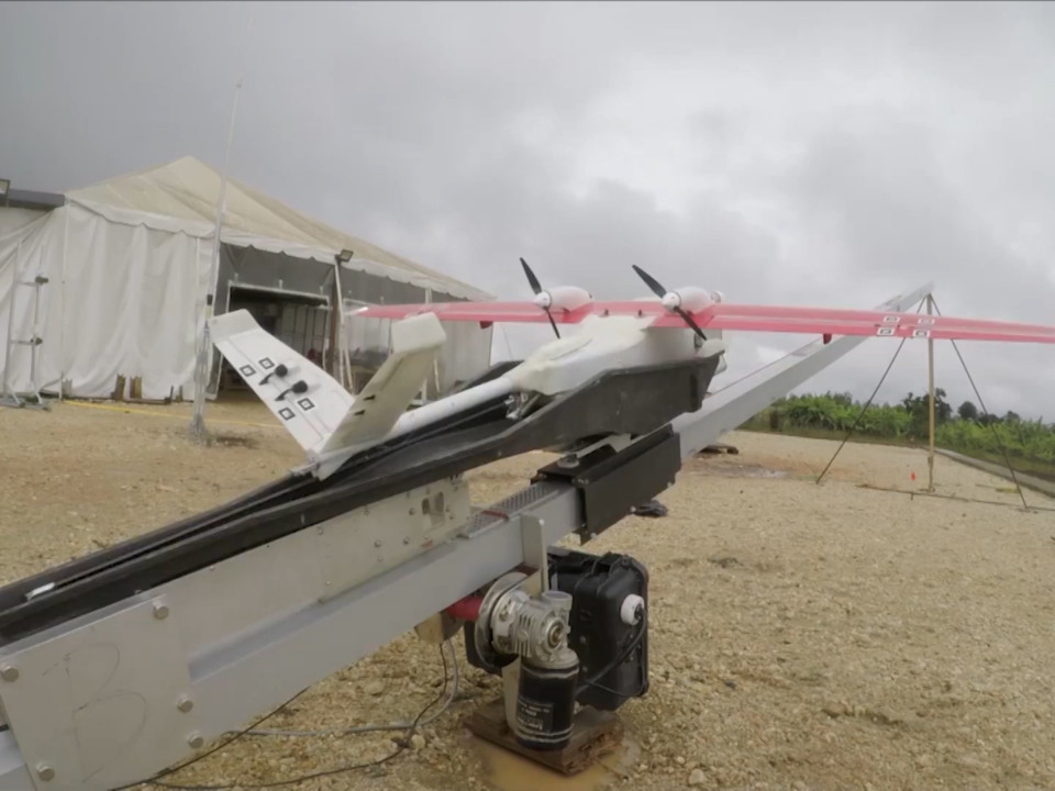 Delivery drones outfitted to make blood supply deliveries in Africa