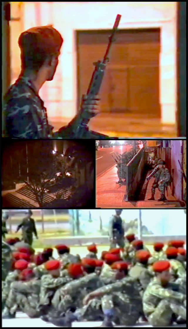 Scenes from the 1992 coup attempt in Venezuela.